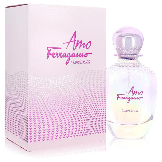 Amo Flowerful Eau De Toilette Spray By Salvatore Ferragamo - detoks.ca