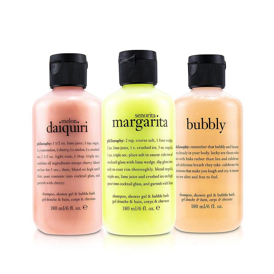 Congrats! 3-Piece Shower Gel Set: 1x Senorita Mrgarita 180ml + Melon Daiquiri 180ml + Bubby - detoks.ca