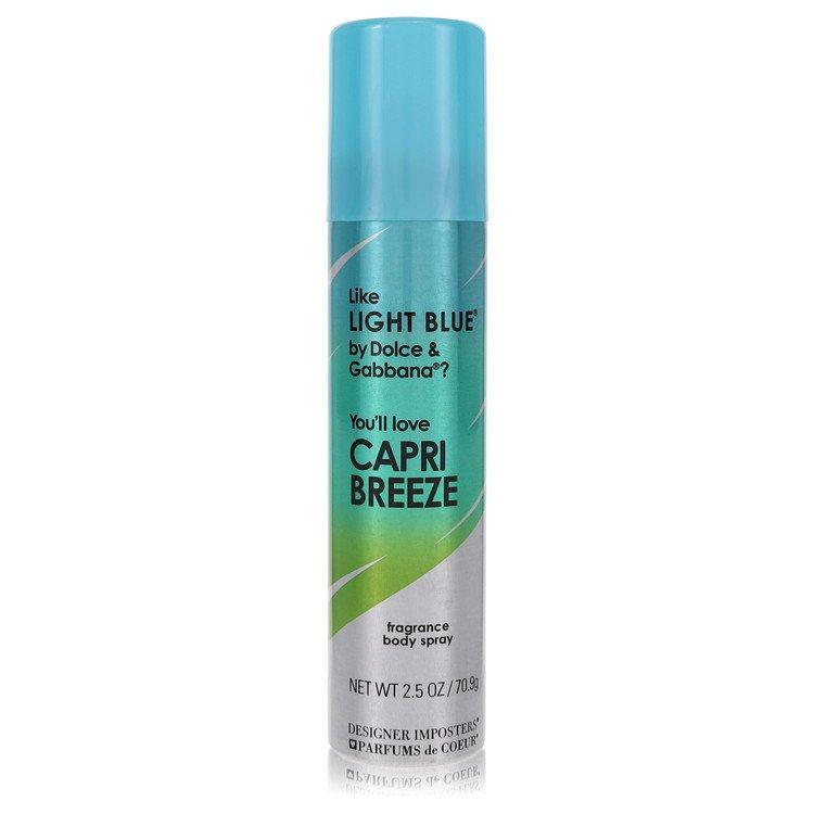 Designer Imposters Capri Breeze Body Spray By Parfums De Coeur - detoks.ca