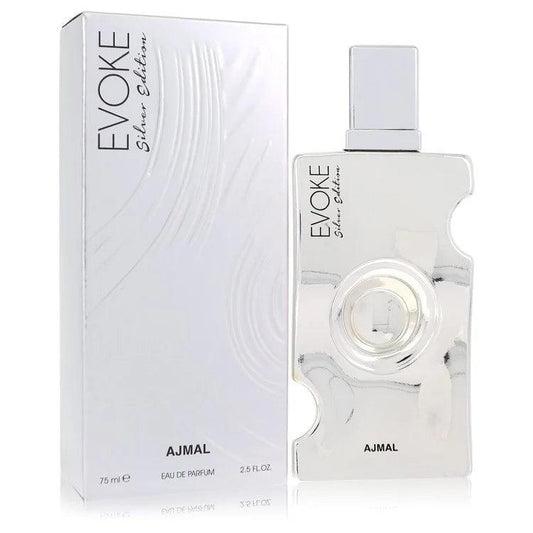 Evoke Silver Edition Eau De Parfum Spray By Ajmal - detoks.ca