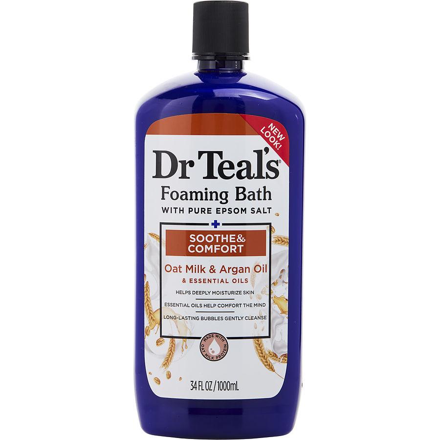 Foaming Bath with Pure Epsom Salt Oat Milk & Argan - detoks.ca