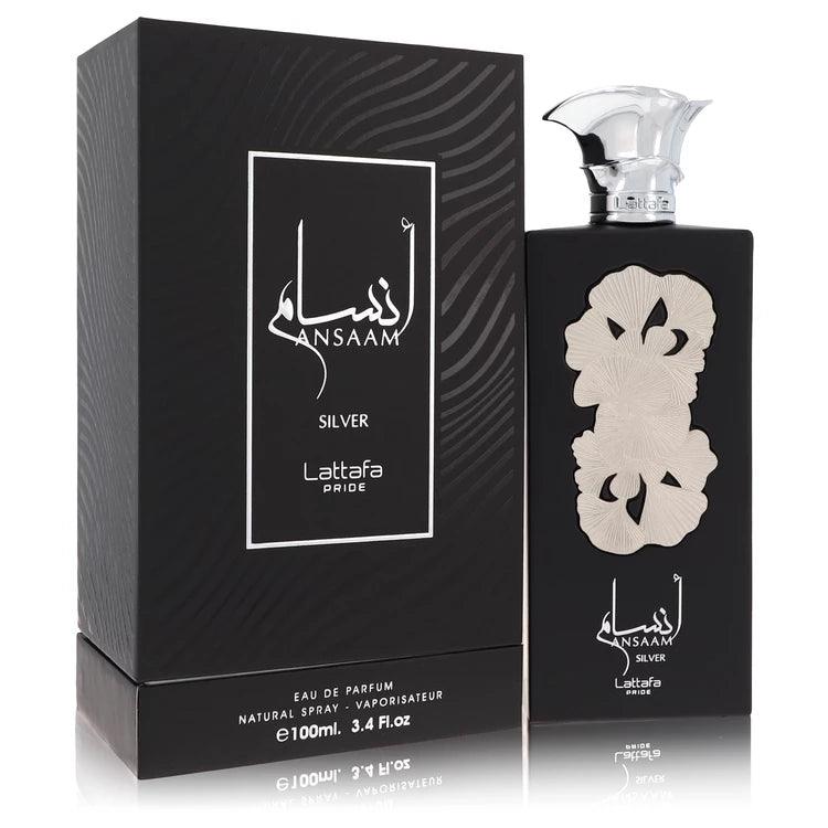 Lattafa Pride Ansaam Silver Eau De Parfum Spray By Lattafa - detoks.ca