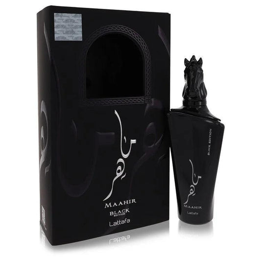 Maahir Black Edition Eau De Parfum Spray By Lattafa - detoks.ca