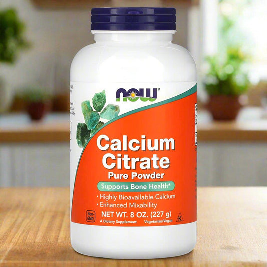 NOW Foods Calcium Citrate 227g Powder - detoks.ca