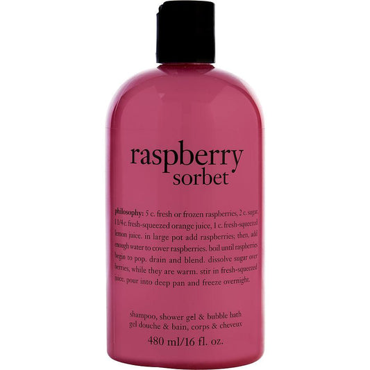 Raspberry Sorbet Shampoo, Bath & Shower Gel - detoks.ca