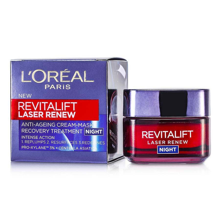 Revitalift Laser Renew Anti-Ageing Cream-Mask Recovery Treatment Night - detoks.ca