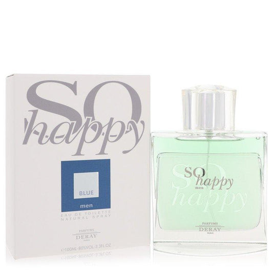 So Happy Blue Eau De Toilette Spray By Parfums Deray - detoks.ca