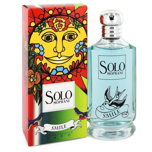 Solo Smile Eau De Toilette Spray By Luciano Soprani - detoks.ca