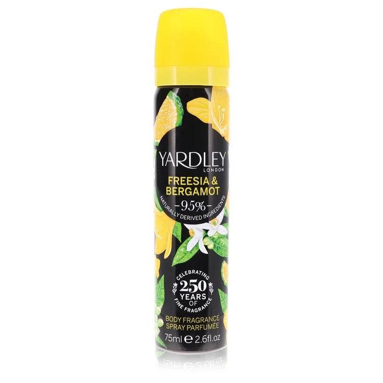 Yardley Freesia & Bergamot Body Fragrance Spray By Yardley London - detoks.ca