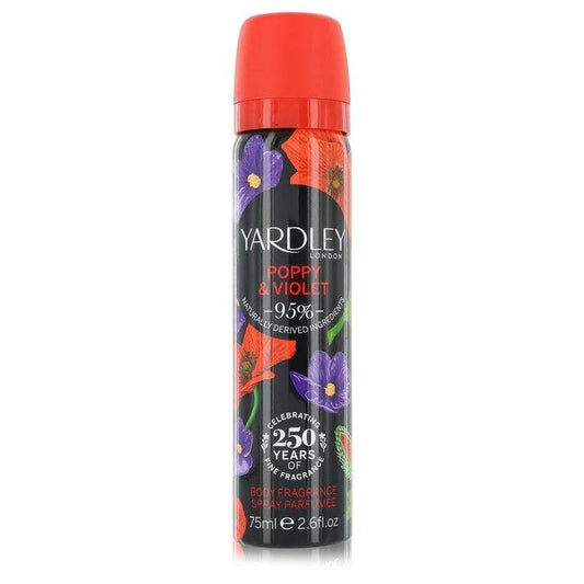 Yardley Poppy & Violet Body Fragrance Spray By Yardley London - detoks.ca